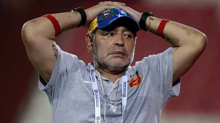  هدف ساذج يتسبب في طرد مارادونا من الإمارات