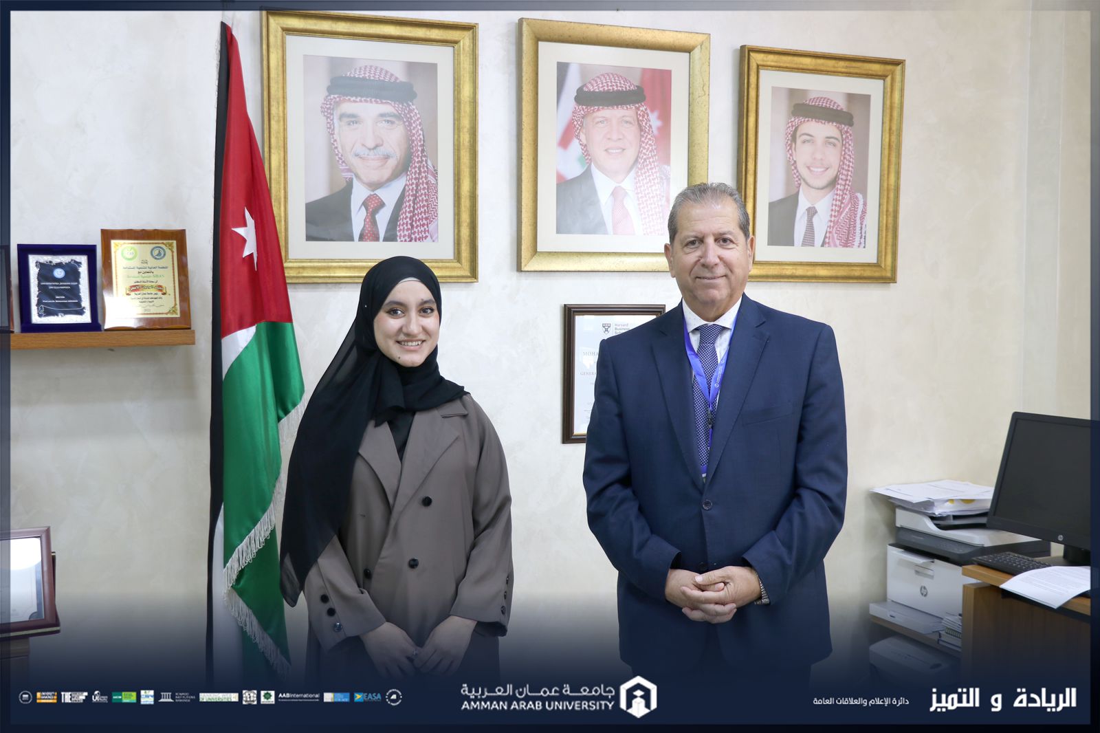 مشروع مُحتضَن من جامعة عمان العربية يتأهل ضمن أفضل خمسة مشاريع ريادية في الأردن