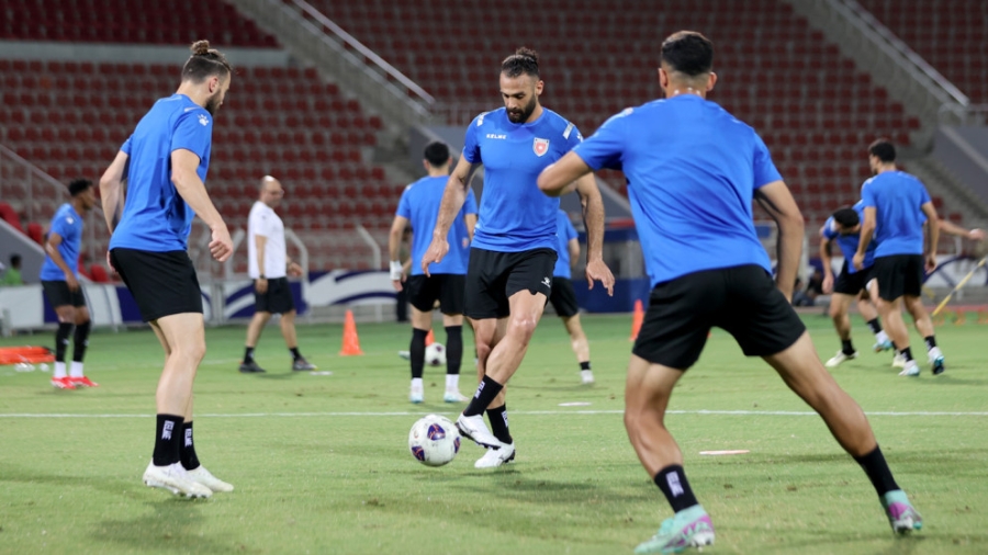 النشامى ينهي تحضيراته لمواجهة المنتخب العماني الخميس