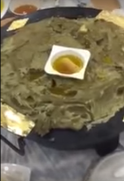 بالفيديو:وليمة زواج بدون لحوم