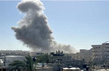 غارات إسرائيلية على رفح بقطاع غزة