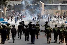 شهيدان وعشرات الجرحى في احتجاجات ضد الاحتلال الإسرائيلي قرب معبر بيت حانون بغزة