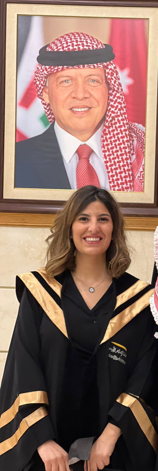 ماجستير للزميلة دارا ابو طه  ..  مبارك 