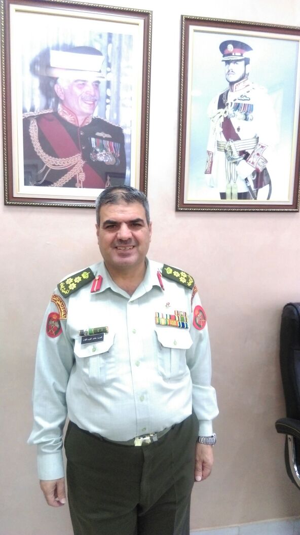 العميد محمد حامد العبداللات مبارك الترفيع