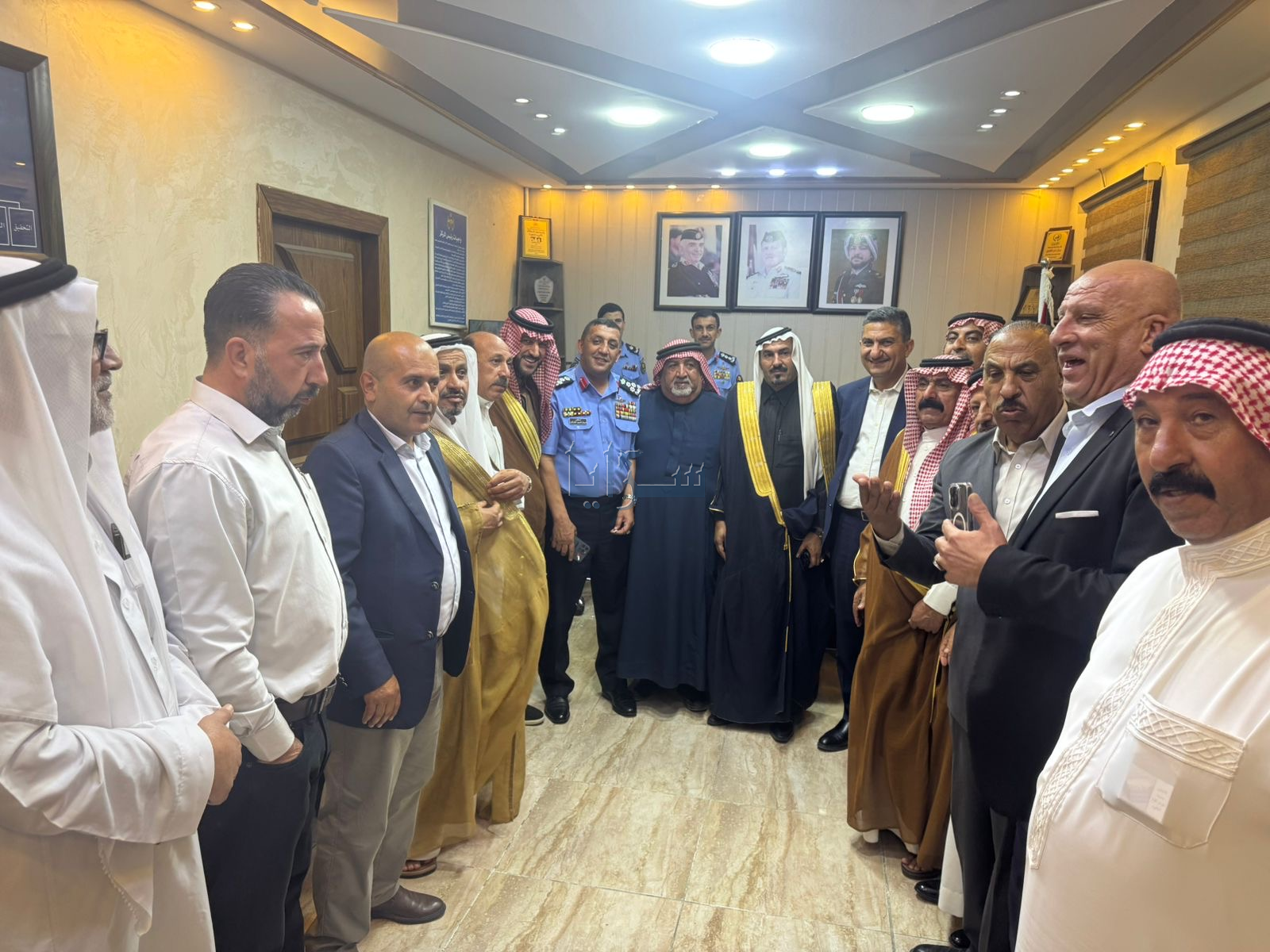 صلح بين عشيرة الهملان الدعجه  والظهراوي  برئاسة الشيخ عبدالكريم الحويان