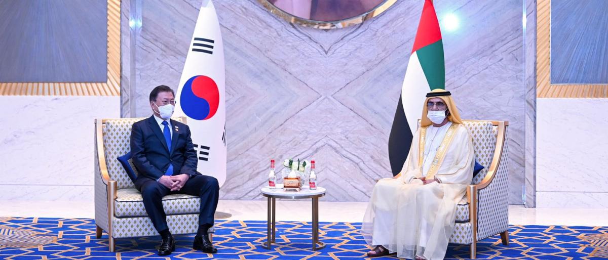 الإمارات تبرم اتفاقية تعاون دفاعي مع كوريا الجنوبية