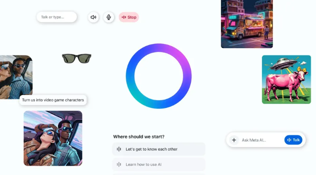 "ميتا" تطلق تطبيقاً جديداً ينافس ChatGPT ..  تعرف على مزاياه