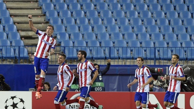 ماندزوكيتش يهدي أتلتيكو مدريد التأهل للدور الثاني من دوري أبطال أوروبا