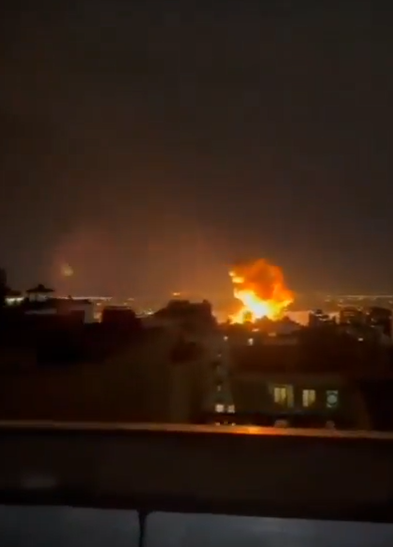 انفجار قوي يهز  العاصمة الإيرانية طهران ..  فيديو