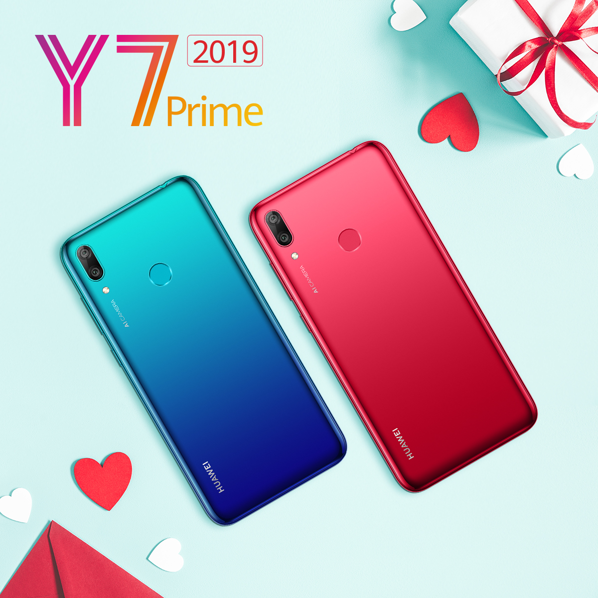 الهدية الأمثل في عيد العشاق Y7 Prime 2019 من Huawei لكِ ولهُ!
