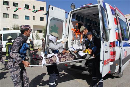 (55) إصابة خلال ال24 ساعة الماضية تعامل معها الدفاع المدني 