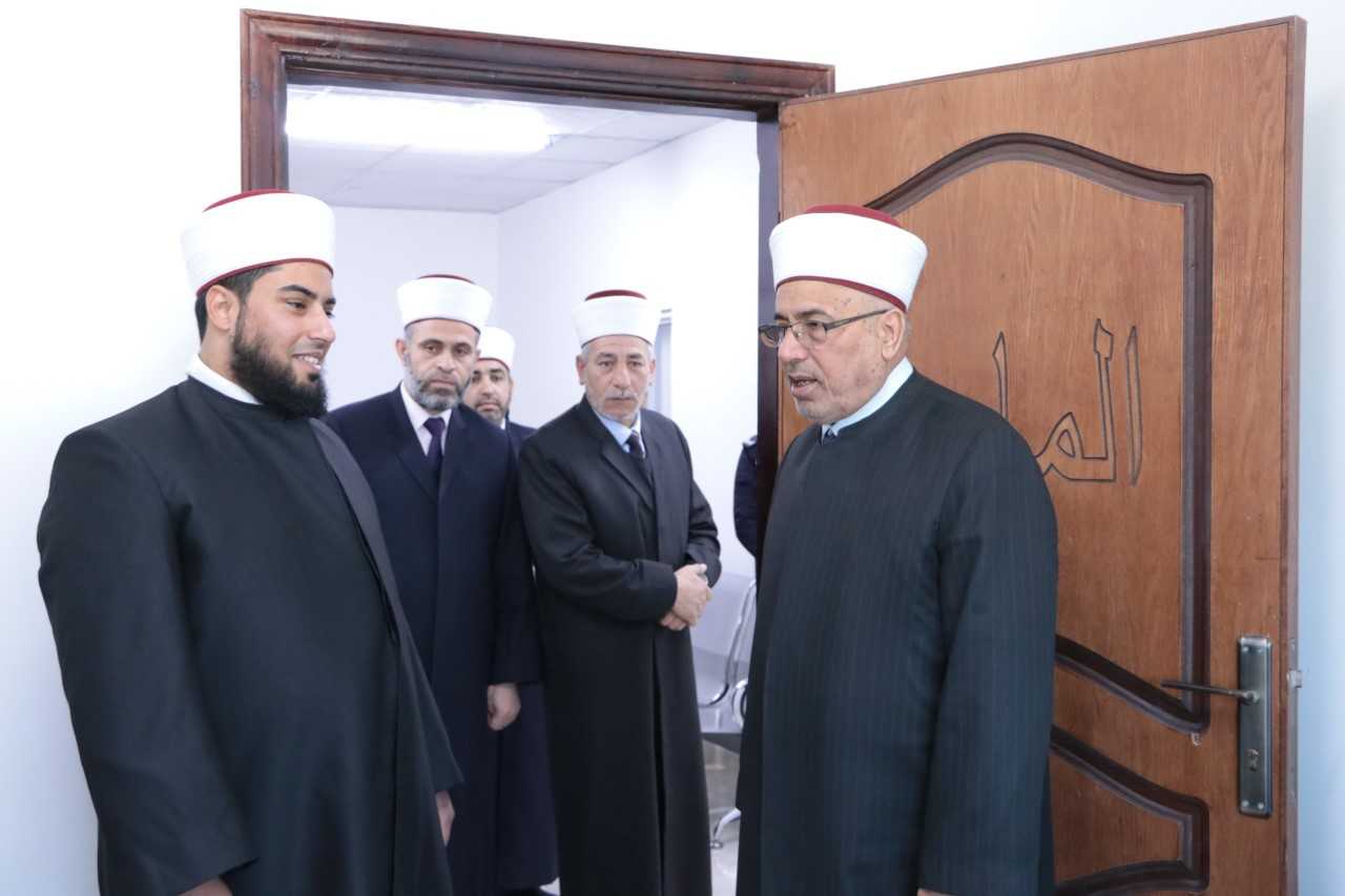 افتتاح المقر الجديد لمحكمة سحاب الابتدائية الشرعية