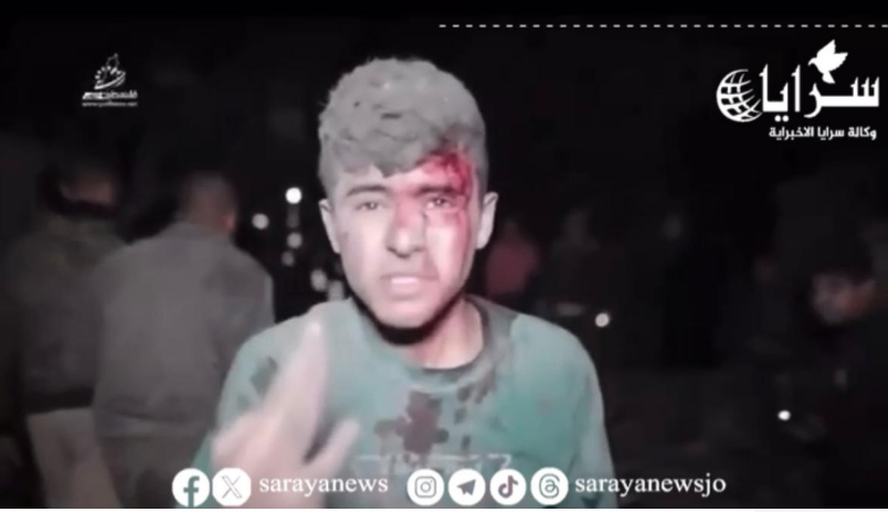 بالفيديو: فتى غزاوي : غزة علمت الرجولة لكل دول العالم 