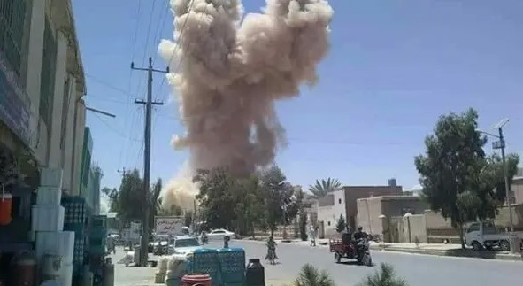 أفغانستان ..  قتلى وجرحى بانفجار داخل مصرف في قندهار