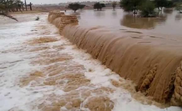 إغلاق طريق وادي عربة بسبب ارتفاع منسوب المياه