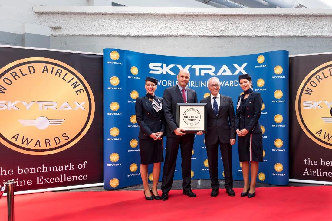 فوز الخطوط الجوية اليونانية Aegean Airlines بلقب  "أفضل شركة طيران إقليمية في أوروبا" للمرة السابعة على التوالي في سكاي تراكس 2017