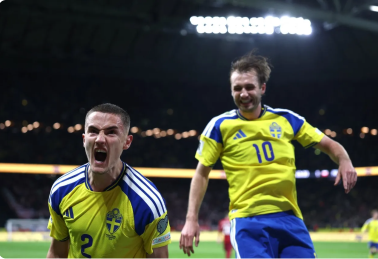 رسميا ..  السويد تتأهل إلى كأس العالم 2026