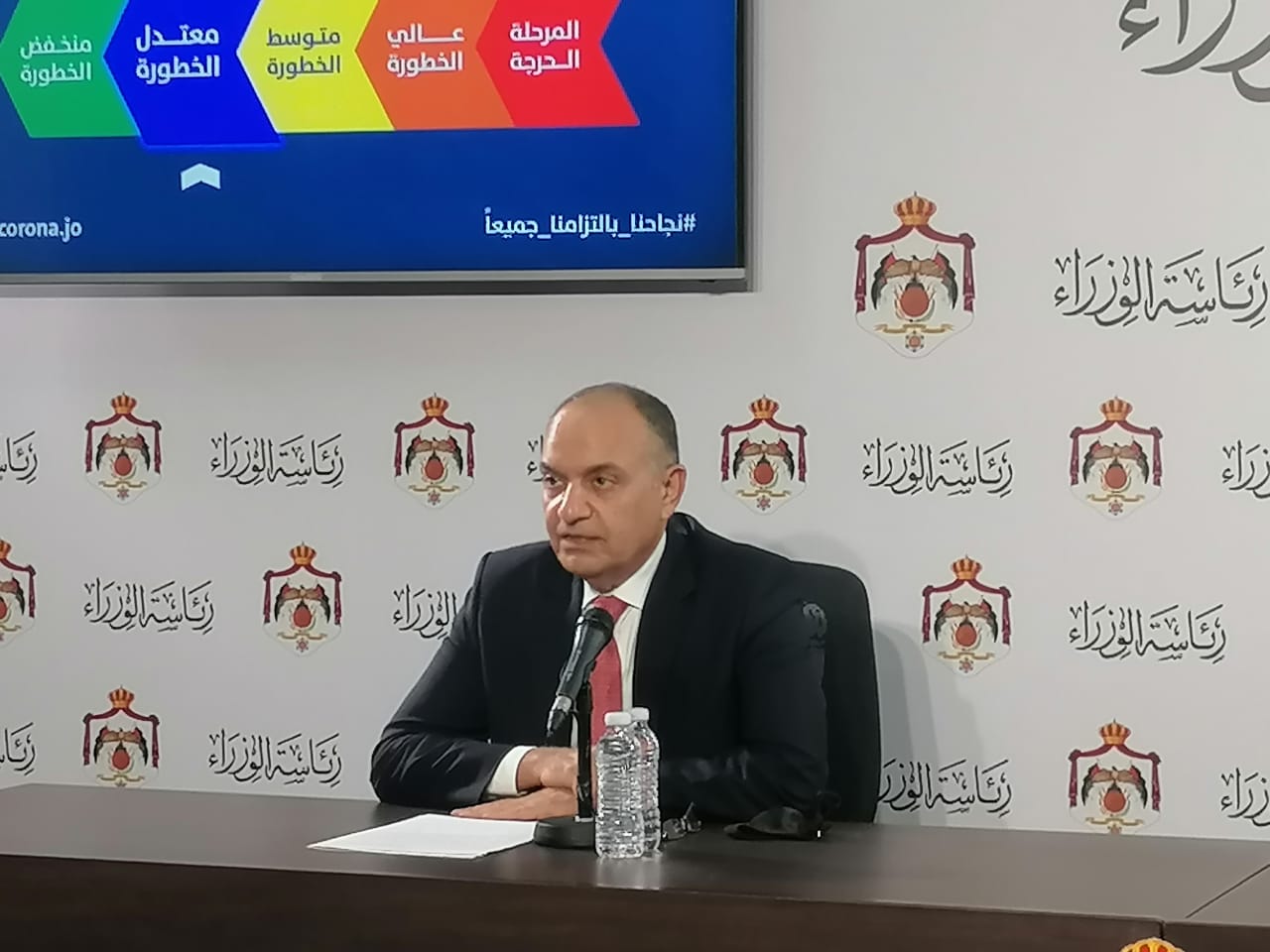 العضايلة: اكتشاف حالات إصابة محليّة يتطلب الالتزام والتشدّد في تطبيق أمر الدفاع (11)