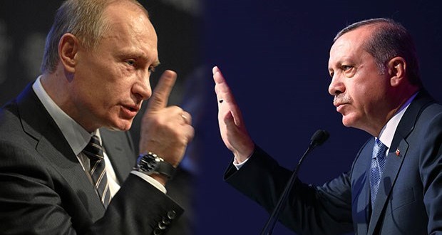 اردوغان يعتذر لبوتين عن اسقاط المقاتلة الروسية قرب الحدود السورية ويدعو لعودة العلاقات بينهما