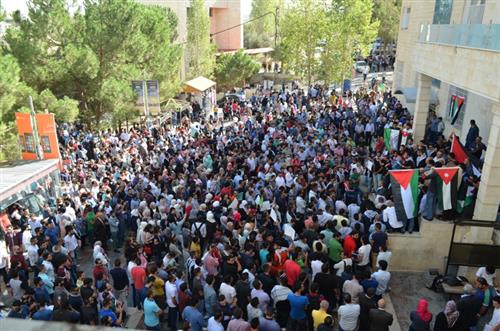 القدس والأقصى حاضران في جامعة عمان الأهلية