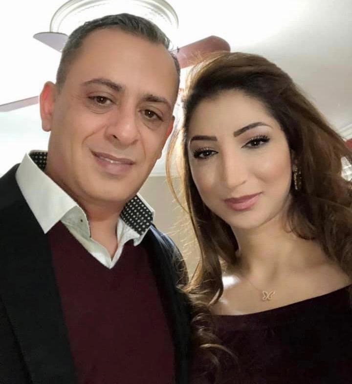  بسام حدادين وزوجته رشا زيادين يرزقان بـ فارس وفادي 