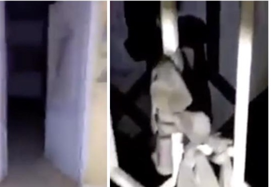 فيديو مخيف : داعية يفك سحر في مبنى مهجور 
