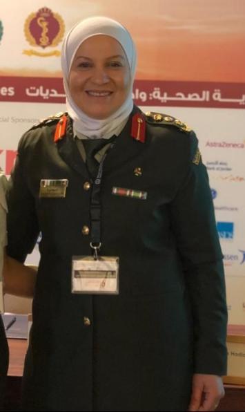 ترقية الدكتورة العقيد فاتن نوري العوايشة