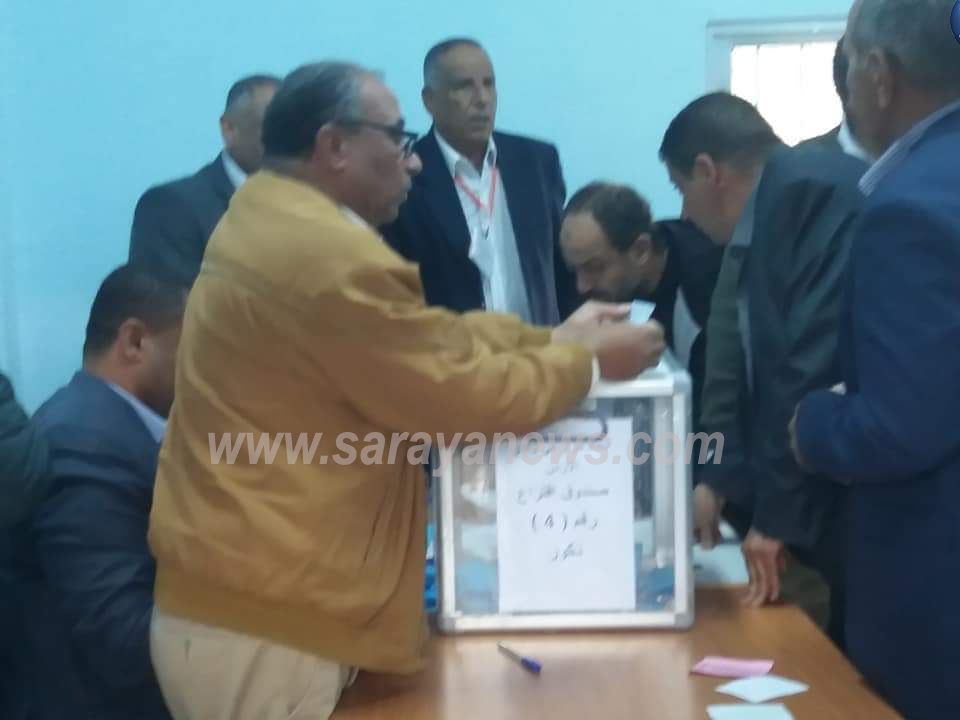 بالصور ..  كتلة وادي الأردن تحصد مقاعد إدارة إتحاد المزارعين