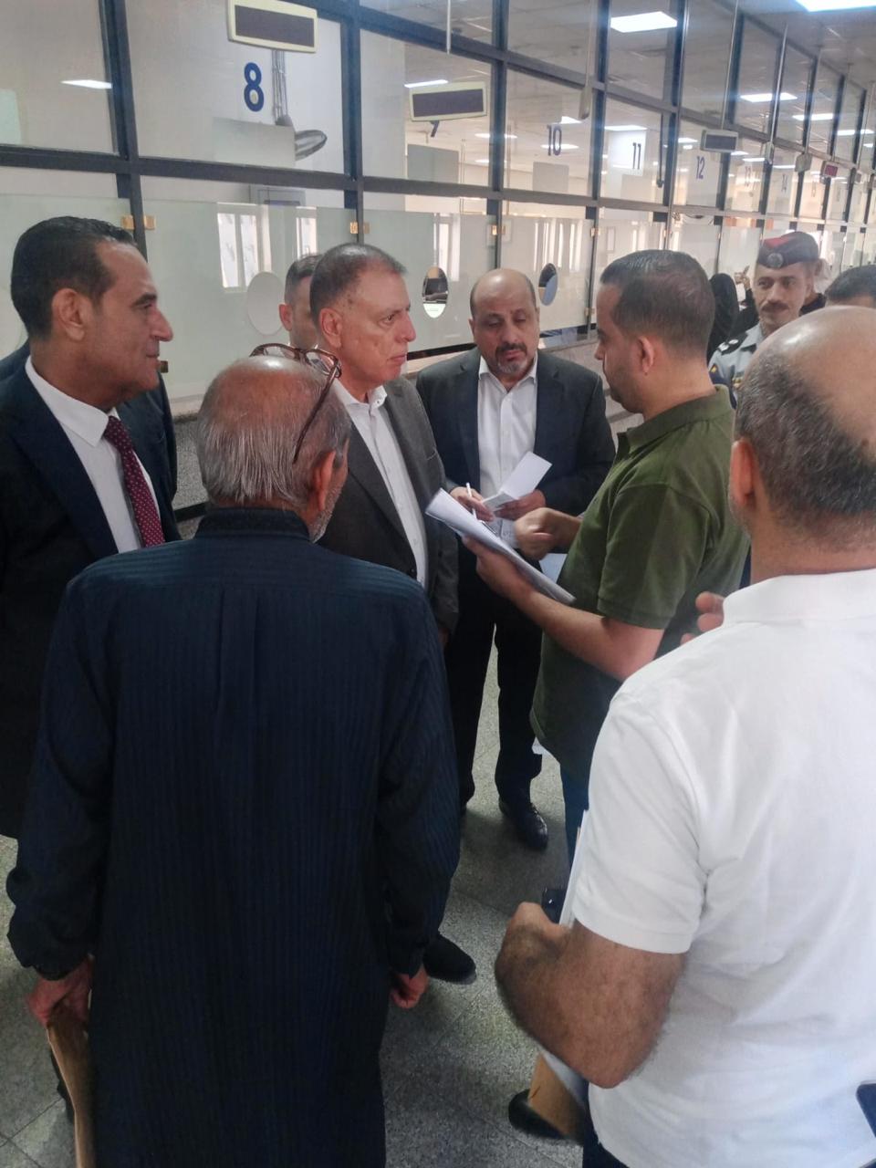 الفراية يتفقد مديرية الجنسية وشؤون الأجانب والاستثمار  ..  صور 