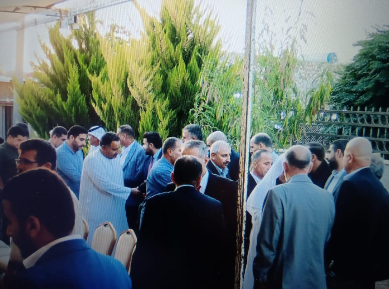 المهندس هاشم عبيدات  ..  مبارك عقد قرانك 