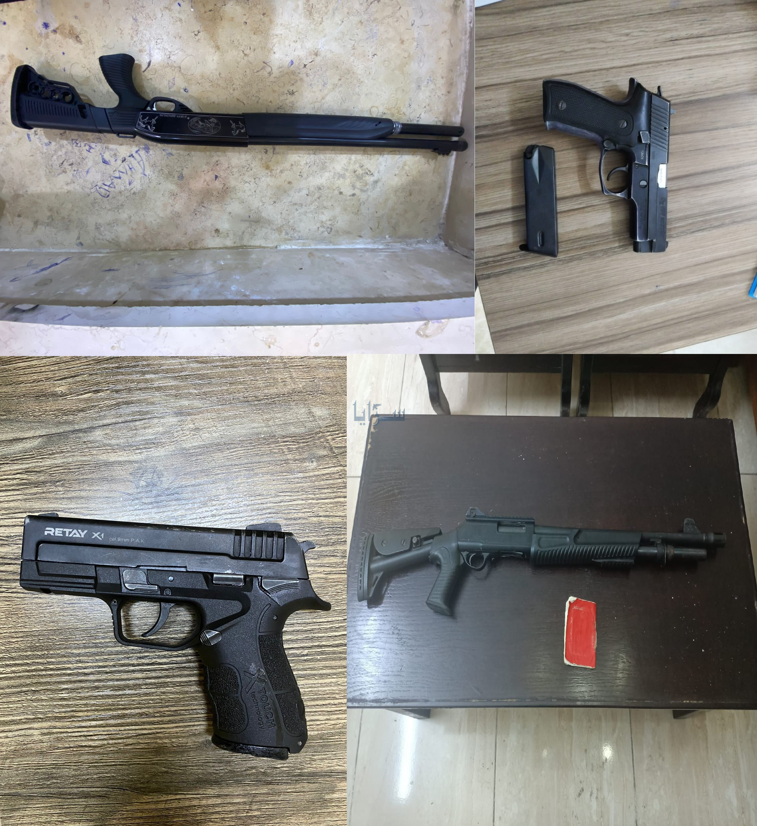 الأمن: توقيف (37) شخصاً اطلقوا عيارات نارية احتفالاً "بالتوجيهي" وضبط (38) سلاحاً حتى صباح اليوم الخميس - صور 