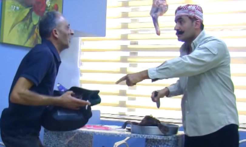 الكاميرا الخفيه: شخص يصاب بالذعر