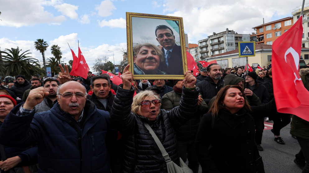 مثول رئيس بلدية إسطنبول المسجون أمام القضاء