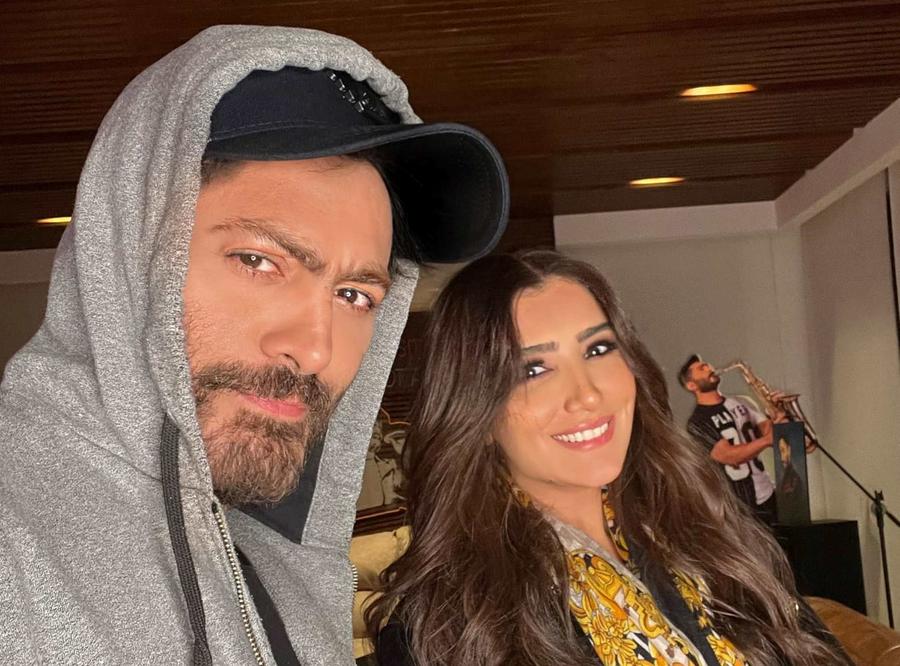 مي عمر تعلن انسحابها من بطولة فيلم تامر حسني
