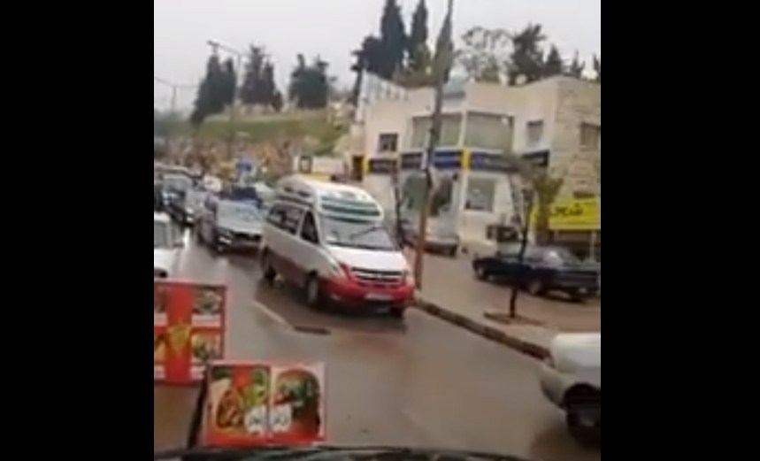 بالفيديو  ..  تشييع جثمان الشاب "صقر الزغول" في عجلون 