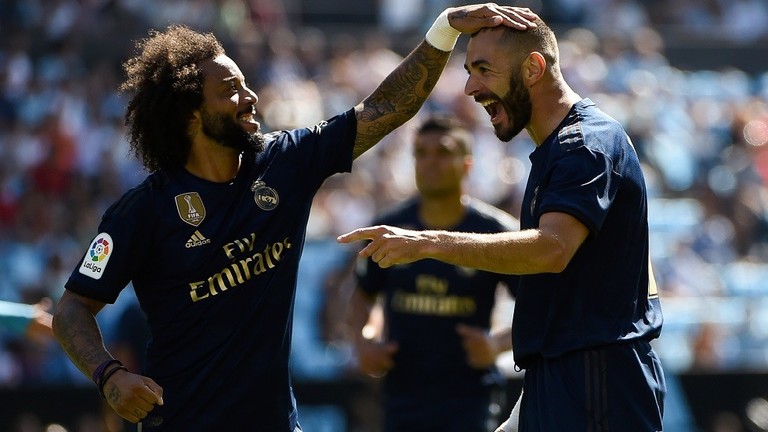 بالفيديو  ..  بعشرة لاعبين ..  ريال مدريد يفتتح موسمه بثلاثية ضد سيلتا فيغو 