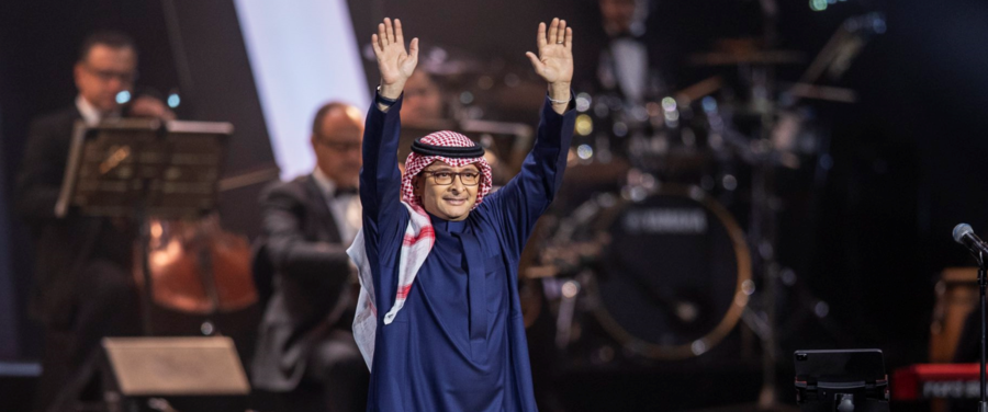بالفيديو ..  ليلة عبد المجيد عبد الله الاستثنائية تشعل أجواء الرياض وهذه تفاصيلها