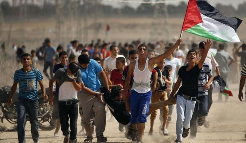 استشهاد فلسطينية و إصابة 10 آخرين برصاص الاحتلال شرقي قطاع غزة 