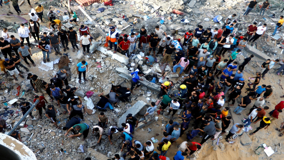  وزارة الصحة في غزة: ارتفاع عدد الشهداء إلى 2750 شهيدا  جراء العدوان الإسرائيلي على القطاع 