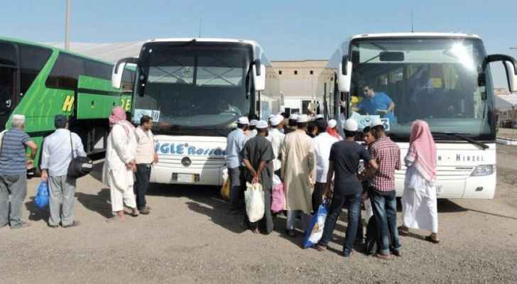 الحجاج الاردنيون يبدأون غدا رحلة العودة للوطن