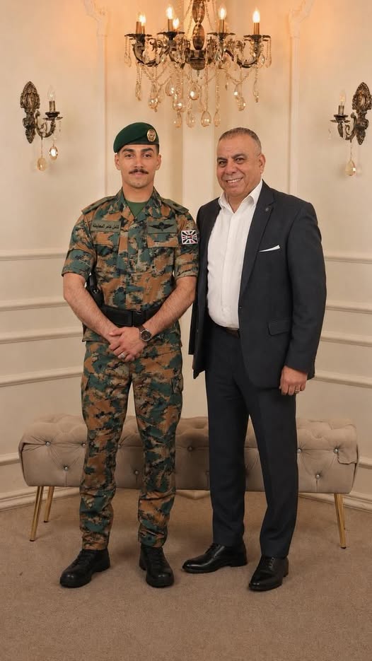 الملازم كامل عامر المعايطة مبارك التخريج 