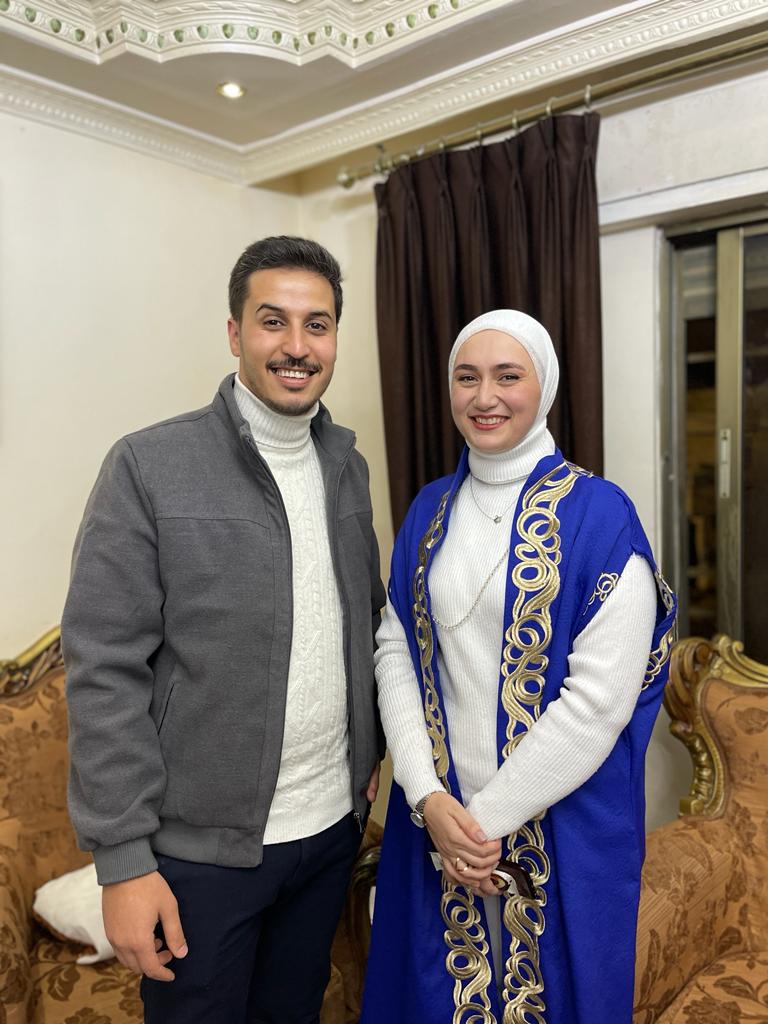 مبارك عقد القران م.يزيد مناصرة على د.ميس منذر شدوح