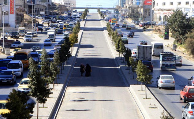 مشروع الباص السريع سيمر من عمان الى الزرقاء لتخفيف الازدحام المروري
