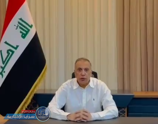أول تعليق من رئيس الوزراء العراقي بعد محاولة فاشلة لاغتياله ..  فيديو