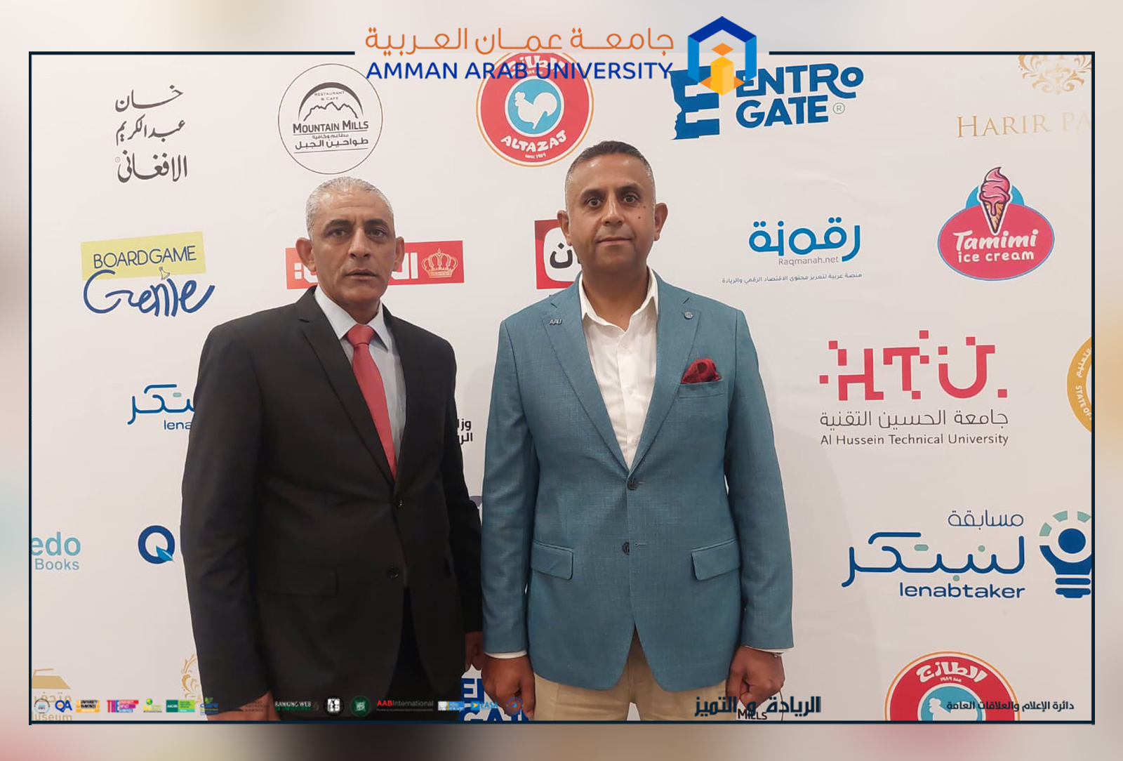جامعة عمان العربية تشارك في الحفل الختامي لمسابقة " لنبتكر" لريادة الأعمال والابتكار لليافعين لعام 2026 في نسختها السابعة