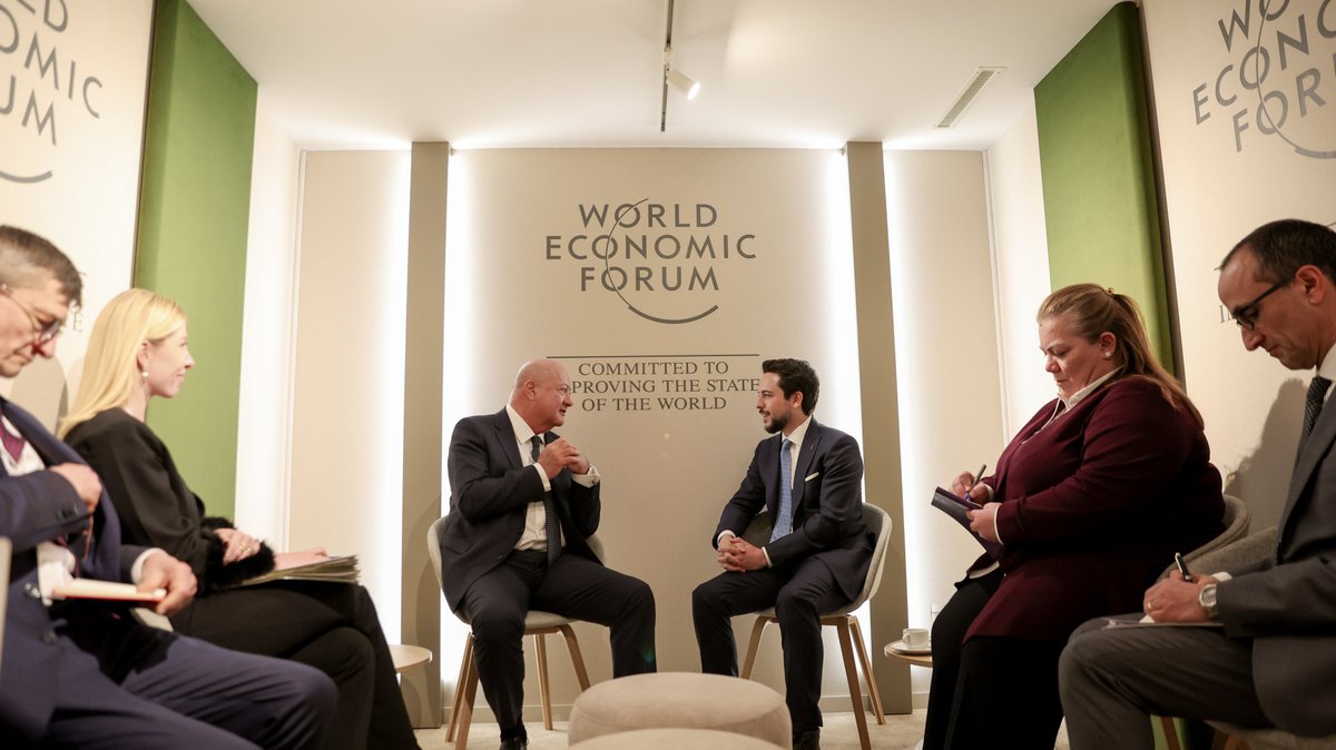 ولي العهد يلتقي المستشار النمساوي على هامش منتدى دافوس