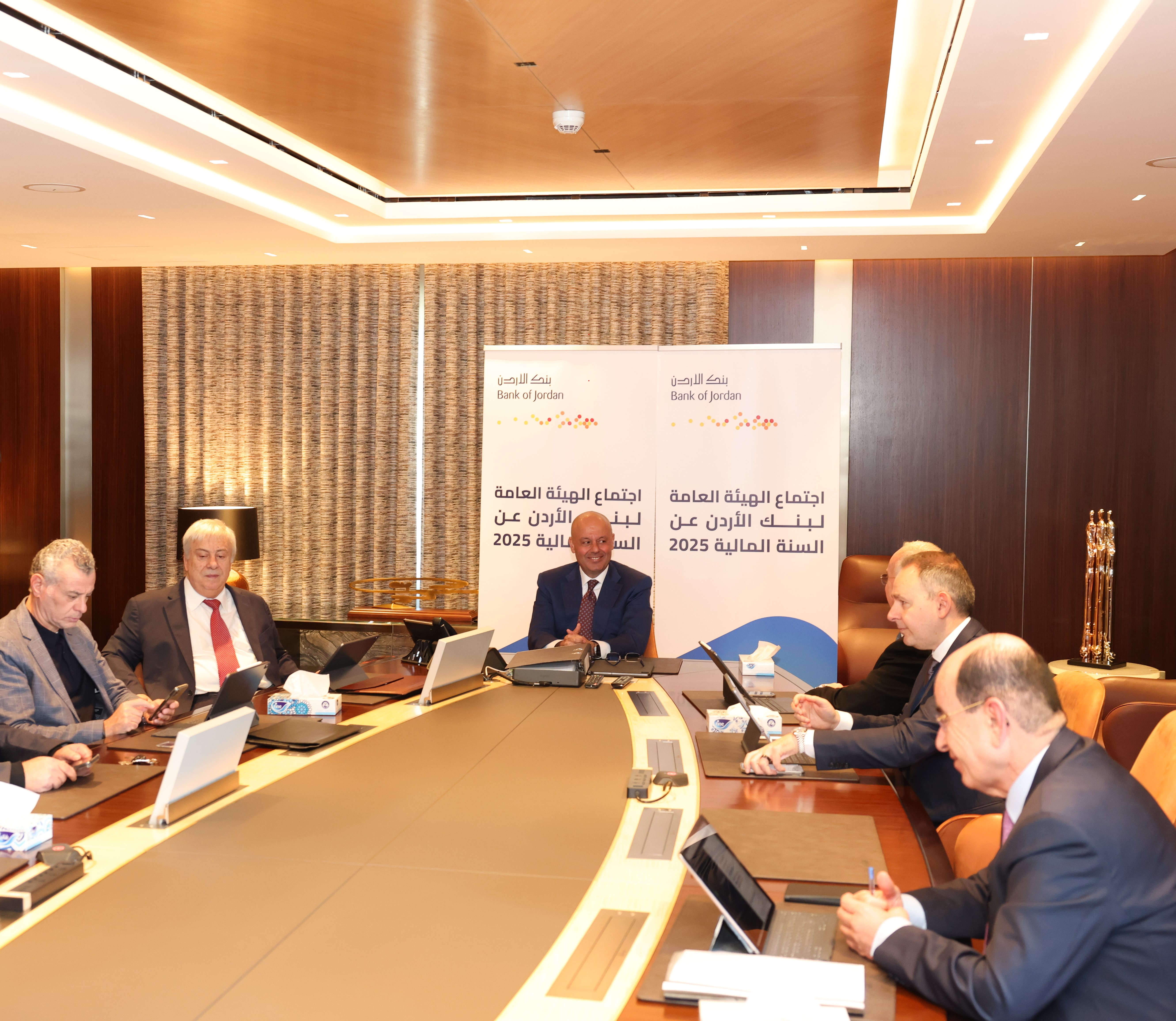 الهيئة العامة لبنك الأردن تقر توزيع أرباح على المساهمين بنسبة 18% عن العام 2025