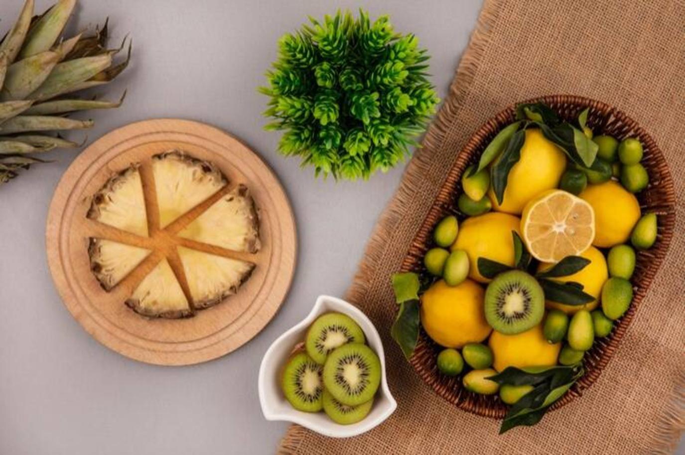 كل ما تودين معرفته عن رجيم الأناناس والكيوي 