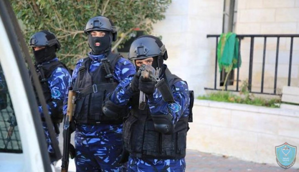 نابلس: الشرطة تلقي القبض على 44 مطلوباً