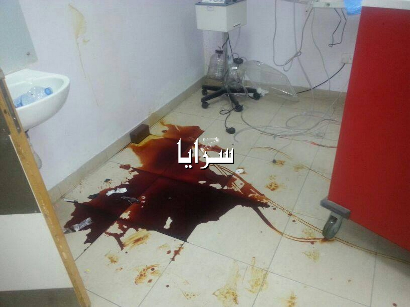 بالصور  ..  اعتداء أهالي متوفية على مستشفى " التوتنجي "